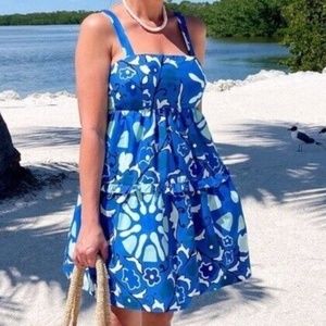 NWOT RHODE x Target Zinnia Floral Tiered Mini Dress